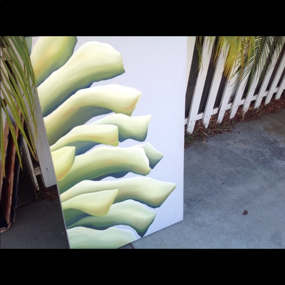 Gus Harper Original Pinecone Painting